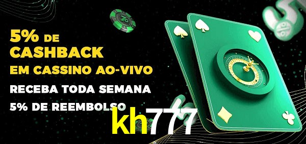 Promoções do cassino ao Vivo kh777